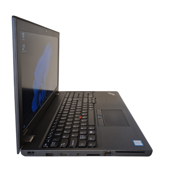 Lenovo ThinkPad T560 | 15,6″ | I5 | 8GB | 256GB SSD | Grade A - vist fra venstre side