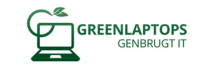 Greenlaptops logo i footer
