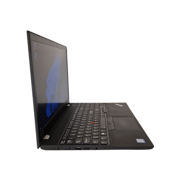 Lenovo ThinkPad T590 | 15,6″ | Touch | I5 | 16GB | 256GB SSD | Grade A - set fra venstre side