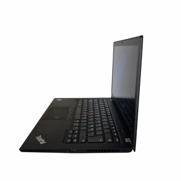 Lenovo ThinkPad T480s | 14,1″ FHD | I5 | 16GB | 256GB SSD | Grade B - vist fra højre side
