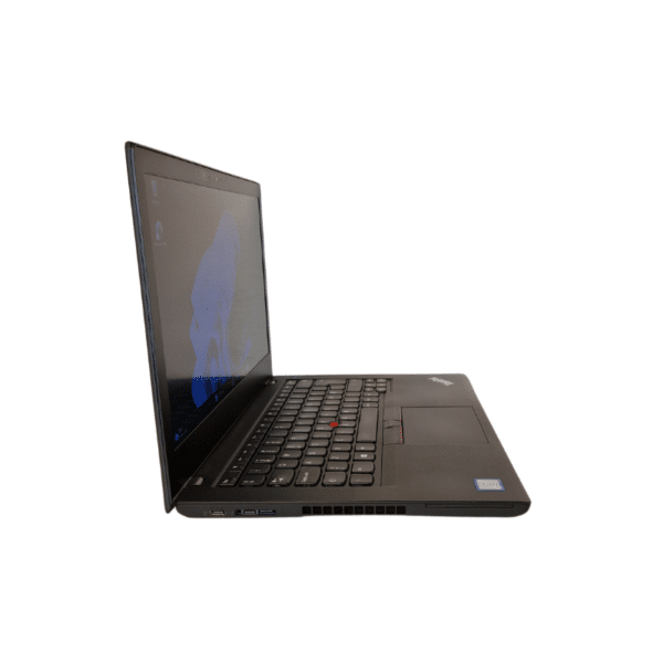 Lenovo ThinkPad T480 | 14,1″ FHD | Touch | i7 | 16GB | 512GB SSD | Brugt A - set fra venstre side