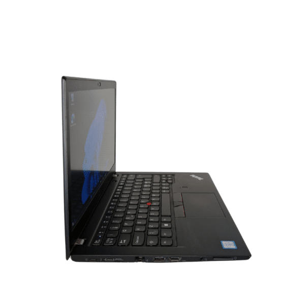 Lenovo ThinkPad T480s | 14,1″ FHD | I5 | 8GB | 256GB SSD | Grade C - vist fra venstre side