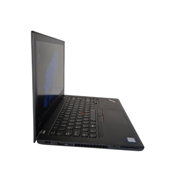 Lenovo ThinkPad T470 | 14,1″ FHD | i5 | 8GB | 256GB SSD | Brugt B - vist fra venstre side
