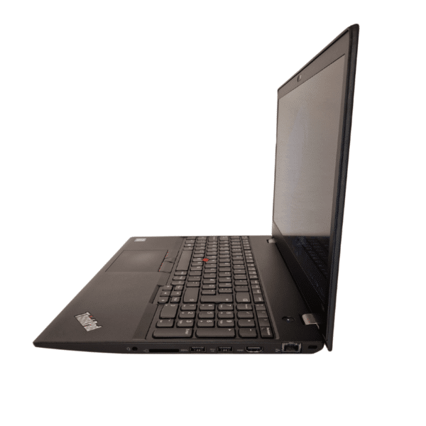 Lenovo ThinkPad T580 | 15,6″ | Touch skærm | I7 | 16GB | 256GB SSD | Grade A - set fra højre side