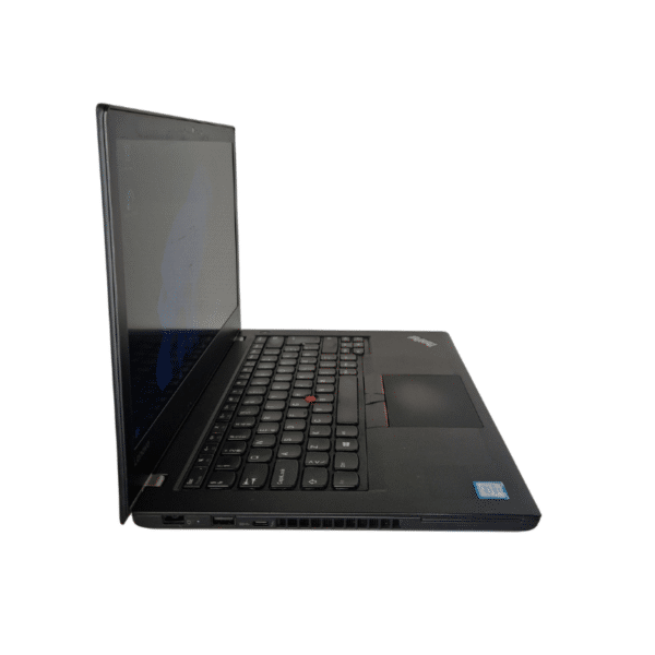 Lenovo ThinkPad T470 | 14,1″ FHD | i5 | 8GB | 256GB SSD | Brugt C - vist fra venstre side