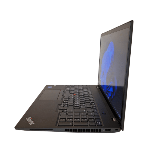Lenovo ThinkPad T16 Gen 1 | 16″ FHD | I7 | 32GB | 512GB SSD | Brugt A - set fra højre side