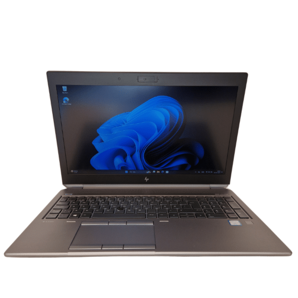 HP ZBook 15 G6 | 15,6″ FHD | I7 | 16GB | 256GB SSD | Grade A - vist forfra