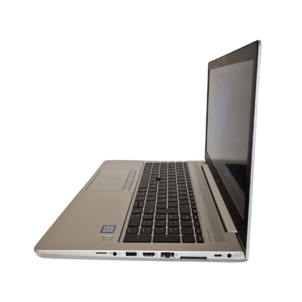HP EliteBook 850 G5 | 15,6″ | i7 | 16GB | 512GB SSD | Brugt A - vist fra højre side