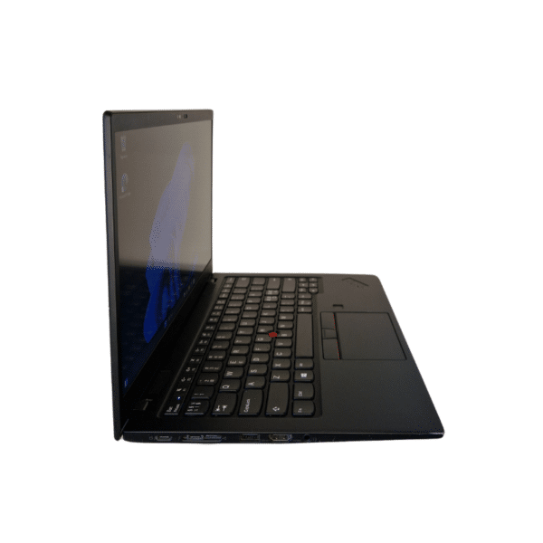Lenovo ThinkPad X1 Carbon 7th | 14,1″ FHD | Touch Skærm | I5 | 16GB | 256SSD | Grade B - vist fra venstre side