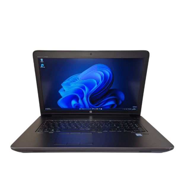 HP ZBook 17 G3 | 17,3″ FHD | 16GB | 256GB SSD | Grade B - vist forfra