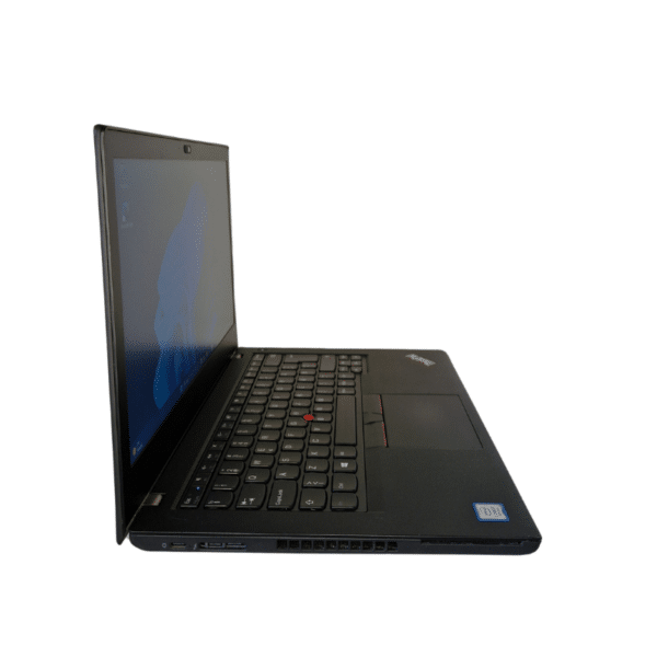 Lenovo ThinkPad T480 | 14,1″ | i7 | 16GB | 256GB SSD | Brugt A - vist fra venstre side
