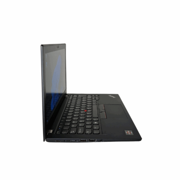 Lenovo Thinkpad A285 | 12,5″ FHD | Ryzen 5 Pro | 8GB | 256GB SSD | Brugt B - vist fra venstre side