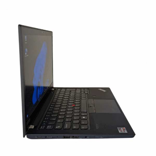 Lenovo ThinkPad P14s Gen 1 | 14,1″ FHD | Ryzen 7 | 16GB | 256GB SSD | Grade A - vist fra venstre side
