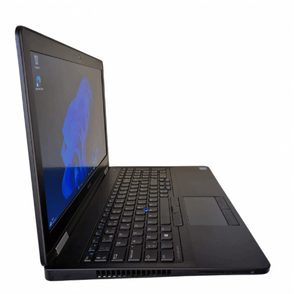 Dell Latitude E5570 | 15,6″ | I5 | 8GB | 256GB SSD | Grade C - vist fra venstre side
