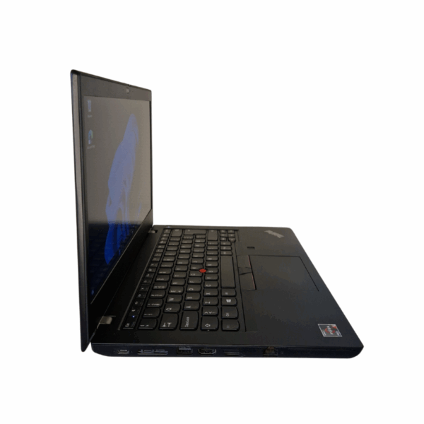 Lenovo ThinkPad L14 G1 | 14,1″ FHD | Ryzen 5 | 40GB | 256GB SSD | Brugt B - vist fra venstre side