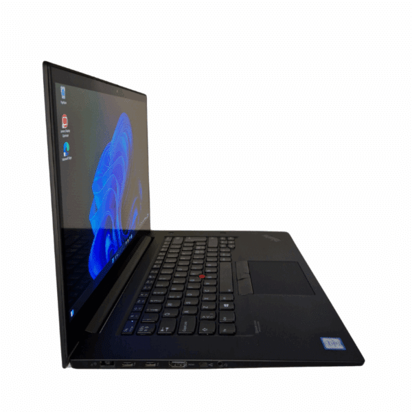 Lenovo ThinkPad X1 Extreme 2nd | 15,6″ FHD Touch | i7 | 32GB | 512 | Grade A - vist fra venstre side