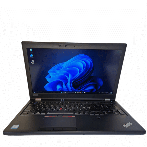 Lenovo Thinkpad P52 | 15,6″ FHD | I7 | 16GB | 2TB SSD | Grade B - vist forfra