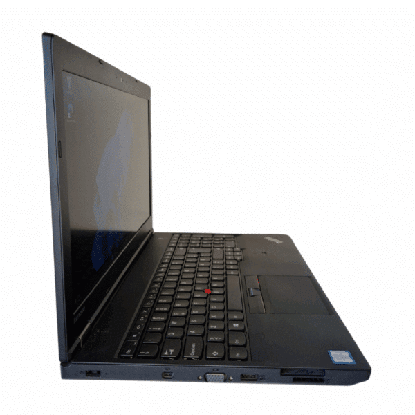 Lenovo ThinkPad L560 | 15,6″ | I7 | 8GB | 256GB SSD | Grade A - vist fra venstre side