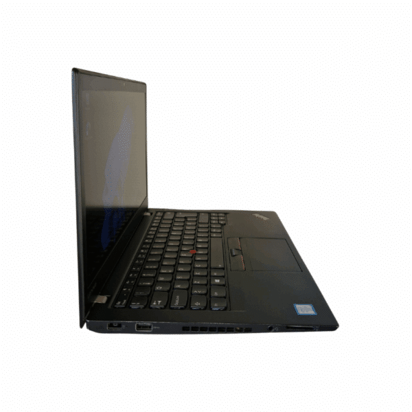 Lenovo ThinkPad T470s | 14,1″ FHD | i5 | 8GB | 256GB SSD | Brugt C - vist fra venstre side