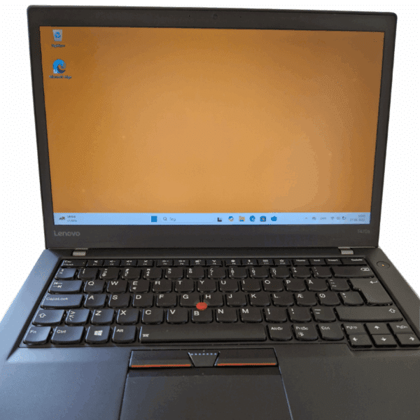 Lenovo ThinkPad T470s | 14,1″ FHD | i5 | 8GB | 256GB SSD | Brugt C - vist med blindspots