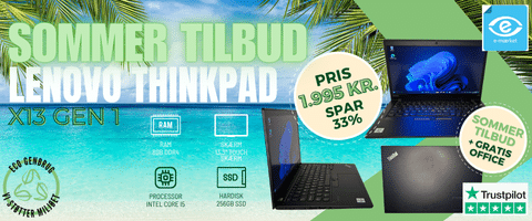 Lenovo ThinkPad X13 Gen 1 Banner Mobilversion gratis office
